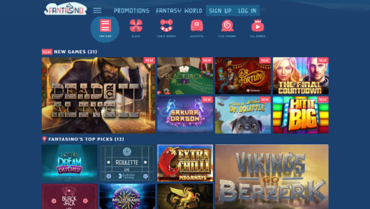 Fantasino Screenshot