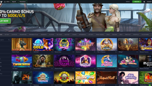 Evobet Casino Lobby