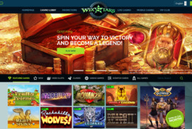 Wixstars Casino Lobby