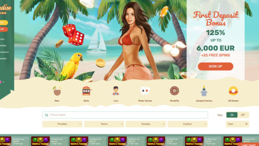 Paradise Casino Screenshot