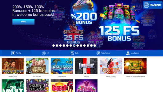Slottica Casino Screenshot