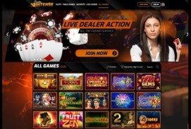 Casino Intense Homepage