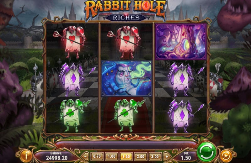 Rabbit Hole Riches Slot by Play'n GO